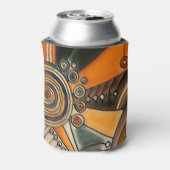 EDDArtによる手描き - 思考1 缶クーラー (缶裏面)