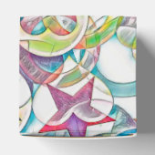 EDDArtによる手描き - 星とハート 1 フェイバーボックス (上部)