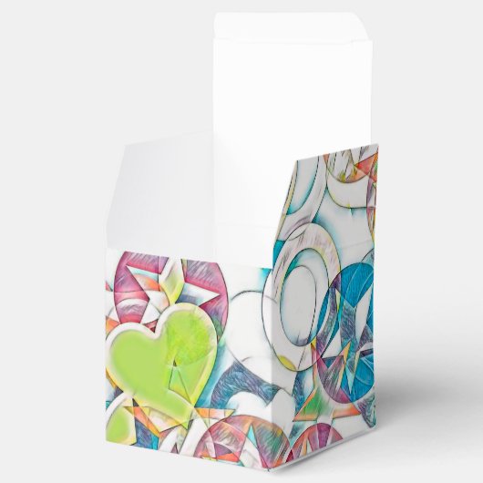 EDDArtによる手描き - 星とハート 1 フェイバーボックス (オープン)