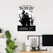 Eddie Lockjaw Davis - Johnny Griffin jazz poster ポスター (ホームオフィス)