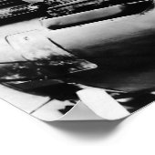 Eddie Rickenbacker氏のSPAD Biplane - WW1 ポスター (角)