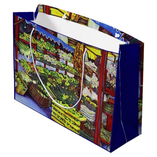 Eddie's Market, Hungary ラージペーパーバッグ (裏面アングル)