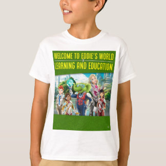 Eddie's World of 学 and Educationへようこそ Tシャツ