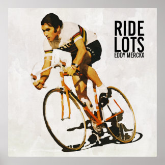 Eddy Merckxポスやる気を起こさせるター ポスター