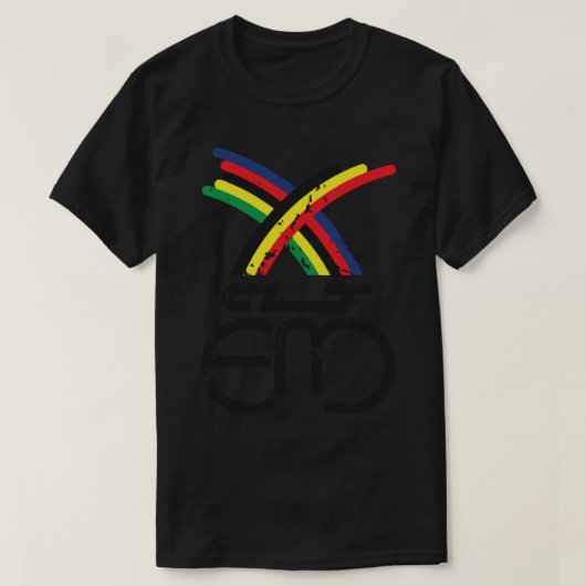 Eddy Merckx Distressed Classic T-Shirt Tシャツ (デザイン正面)