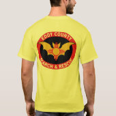 eddycosrlogo、LONGAKER Tシャツ (裏面)