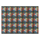 Edelweissのスイスの高山の花 テーブルクロス (正面(横))