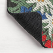 Edelweissのスイスの高山の花 マウスパッド (コーナー)