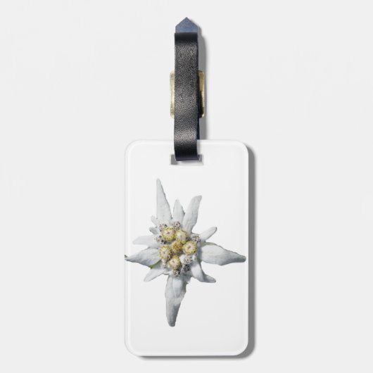 Edelweissのラベル ラゲッジタグ (裏面縦)