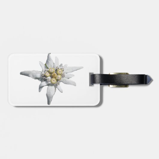 Edelweissのラベル ラゲッジタグ (裏面横)