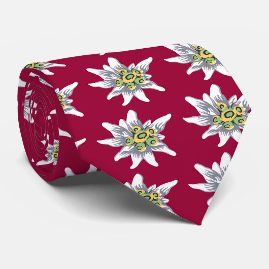 Edelweissの花 ネクタイ (ロール)