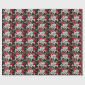 Edelweissタイル模様 ラッピングペーパー (フラット)