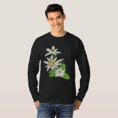 Edelweiss Flower Mountain Flowers Switzerland Aust Tシャツ (正面フル)