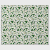 Edelweiss Hand Drawn Sound of Music Alpineフローラ ラッピングペーパー (フラット)