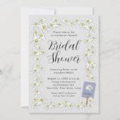 Edelweiss Sound of Musicブライダルシャワー手描き 招待状 (正面)