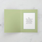 Edelweiss Swiss Alps Window 考え's of You カード (内部)