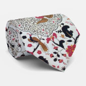 EDEN、アンティーク赤黒 ネクタイ (ロール)