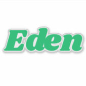 Eden シール (正面)