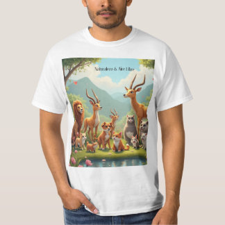 Éden Natural: Colección de Escapes Silvestres en 4 Tシャツ