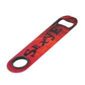 Edens名前をカスタムするからREDおよびBLACKプロ速度 スピード栓抜き (正面アングル)