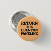 Edenton Panelingボタンを返す 缶バッジ (正面&裏面)