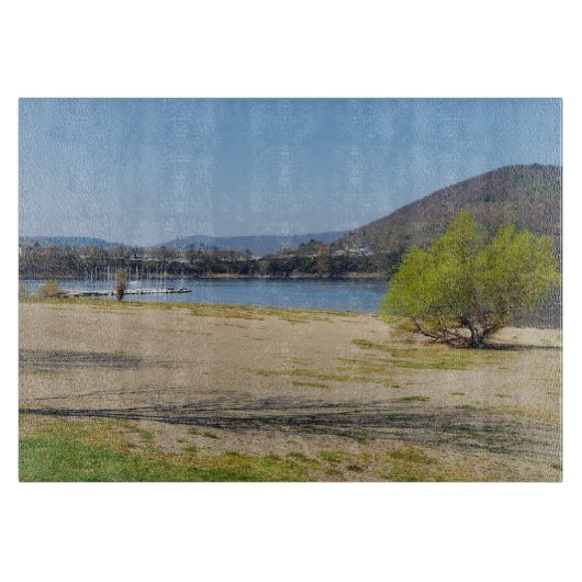 Edersee am Rehbach カッティングボード (正面)