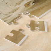 Edfu、古代Apollinopolis、上部のエジプトの寺院 ジグソーパズル (側面)