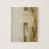 Edfu、古代Apollinopolis、上部のエジプトの寺院 ジグソーパズル (縦)