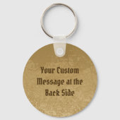 Edgarと金ゴールドバグKeychain キーホルダー (裏面)