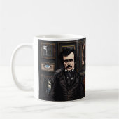 Edgar Allan Poe コーヒーマグカップ (左)
