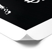 Edgar Allan Poe ポスター (角)