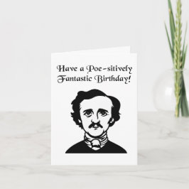 Edgar Allan Poe Birthday  カード
