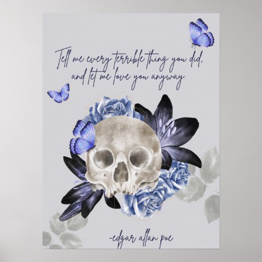 Edgar Allan Poe Poster ポスター (正面)