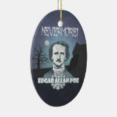 Edgar Allan Poe's Nevermore セラミックオーナメント (右)