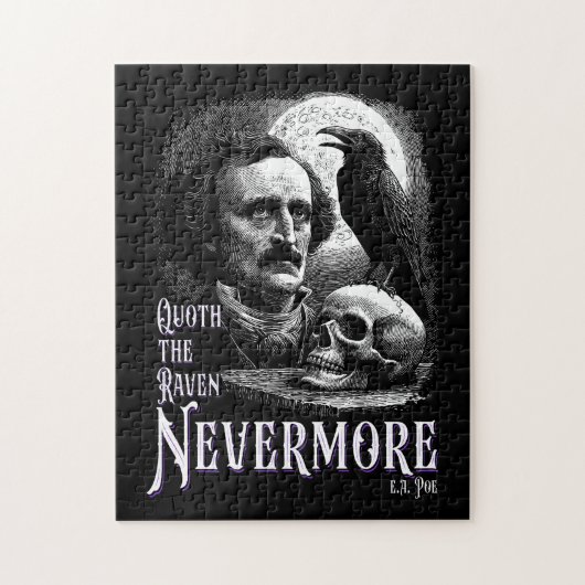 Edgar Allan Poe's Raven Nevermore ジグソーパズル (縦)