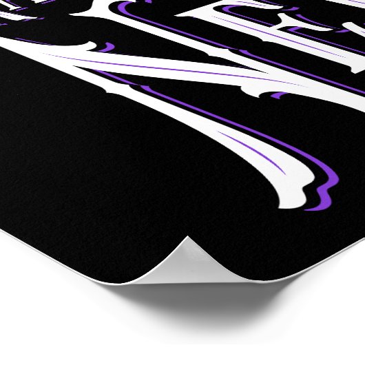 Edgar Allan Poe's Raven Nevermore ポスター (角)