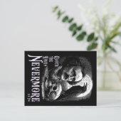 Edgar Allan Poe's Raven Nevermore ポストカード (スタンド正面)