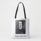Edgar Allen Poe Raven Never Mind Tote トートバッグ (正面)