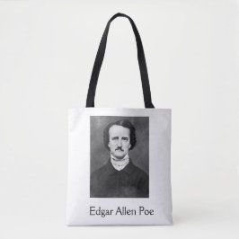 Edgar Allen Poe Raven Never Mind Tote トートバッグ