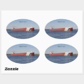 Edgar B. Speer sticker 楕円形シール (シート)