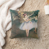 Edgar Degasによるステージで2人のダンサー、ヴィンテージ・アート クッション (ブランケット)