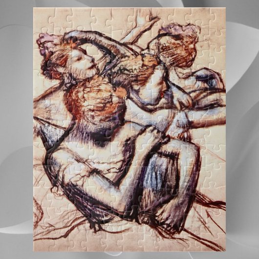 Edgar Degasによる半姿バレエダンサー ジグソーパズル