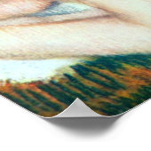 Edgar Degasのトイレの女性 ポスター (角)