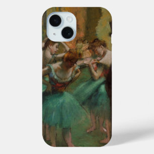 Edgar DegasダンサーPink and Green iPhone Case 15ケース
