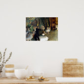 Edgar Degasバレエのリハーサル ポスター (キッチン)