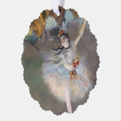Edgar Degas – スター/ダンサーのステージ オーナメントカード (左)