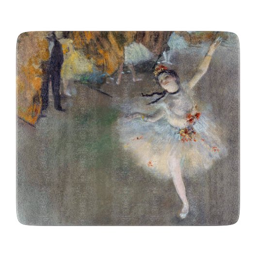 Edgar Degas – スター/ダンサーのステージ カッティングボード (正面)