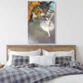 Edgar Degas – スター/ダンサーのステージ キャンバスプリント (インサイチュ (寝室))