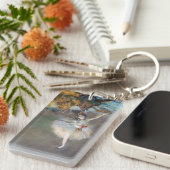 Edgar Degas – スター/ダンサーのステージ キーホルダー (正面右)