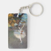 Edgar Degas – スター/ダンサーのステージ キーホルダー (裏面)